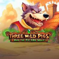 Three Wild Pigs And The Big Bad Wolf