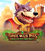 Three Wild Pigs And The Big Bad Wolf