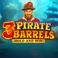 3 Pirate Barrels Hold And Win