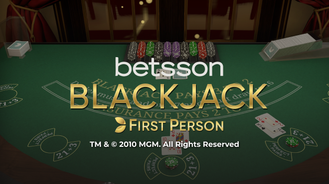 Betsson First Person Blackjack