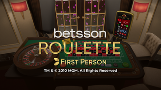 Betsson First Person Roulette