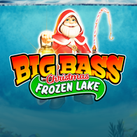 Big Bass Christmas Frozen Lake
