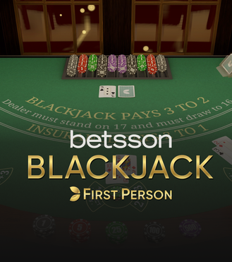 Betsson First Person Blackjack