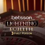 Betsson First Person Lightning Roulette