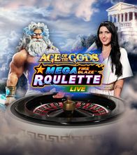 Mega Fire Blaze Age Of The Gods Roulette Live
