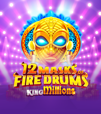 12 Masks Of Fire Drums King Millions