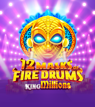12 Masks Of Fire Drums King Millions