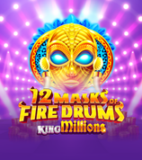 12 Masks Of Fire Drums King Millions