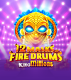 12 Masks Of Fire Drums King Millions