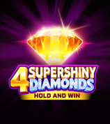 4 Supershiny Diamonds Hold And Win