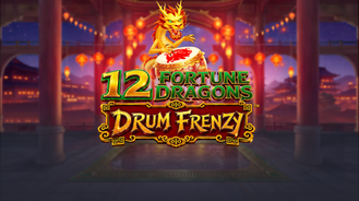 12 Fortune Dragons Drum Frenzy