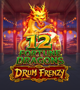 12 Fortune Dragons Drum Frenzy