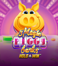 3 Magic Piggy Banks Hold And Win