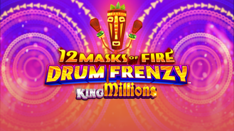 12 Masks Of Fire Drum Frenzy King Millions
