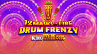 12 Masks Of Fire Drum Frenzy King Millions