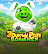 3 Bunny Pots Bonanza