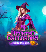 3 Haunted Cauldrons Hold And Win