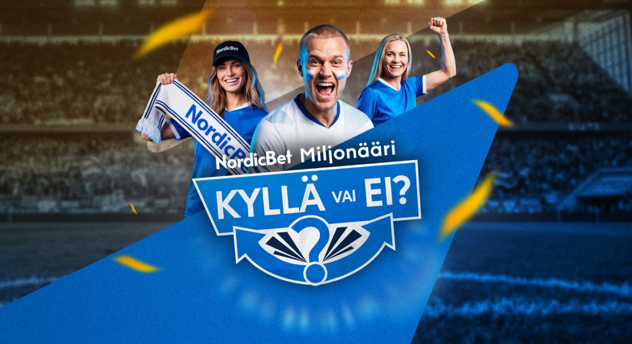 Nordicbetillä olet Miljonääri