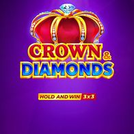 Crown And Diamonds Hold And Win