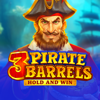 3 Pirate Barrels Hold And Win