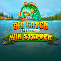 Big Catch Bass Fishing Win Stepper