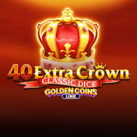 40 Extra Crown Classic Dice Golden Coins Link