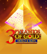 3 Pyramids of Gold Hold And Win