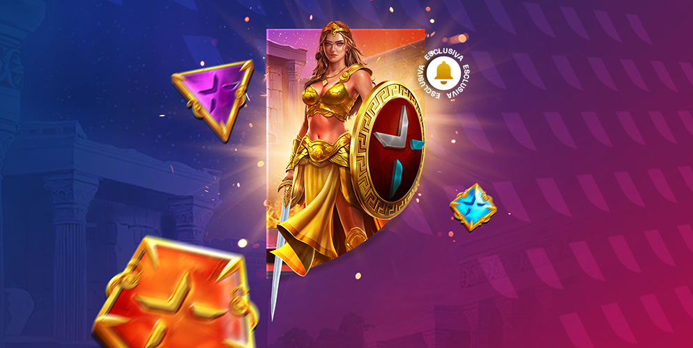 Interfaccia della sezione casinò online con diverse slot machine colorate